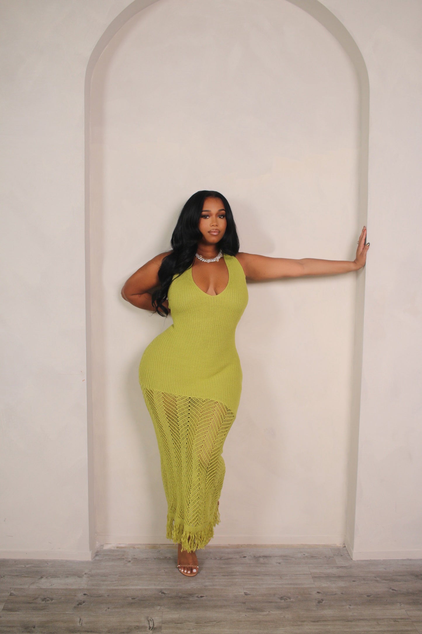 Taelynn Textured Maxi